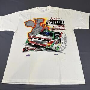 X-Cellent 10 Time Champ NHRA Racing John Force Funny Car Men's L